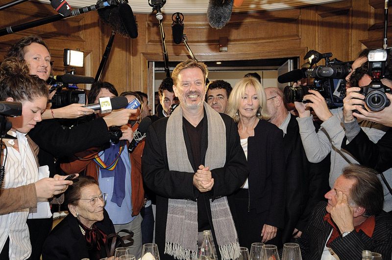 O escritor Alexis Jenni, vencedor do prestigiado prêmio Goncourt | Bertrand Guay/AFP