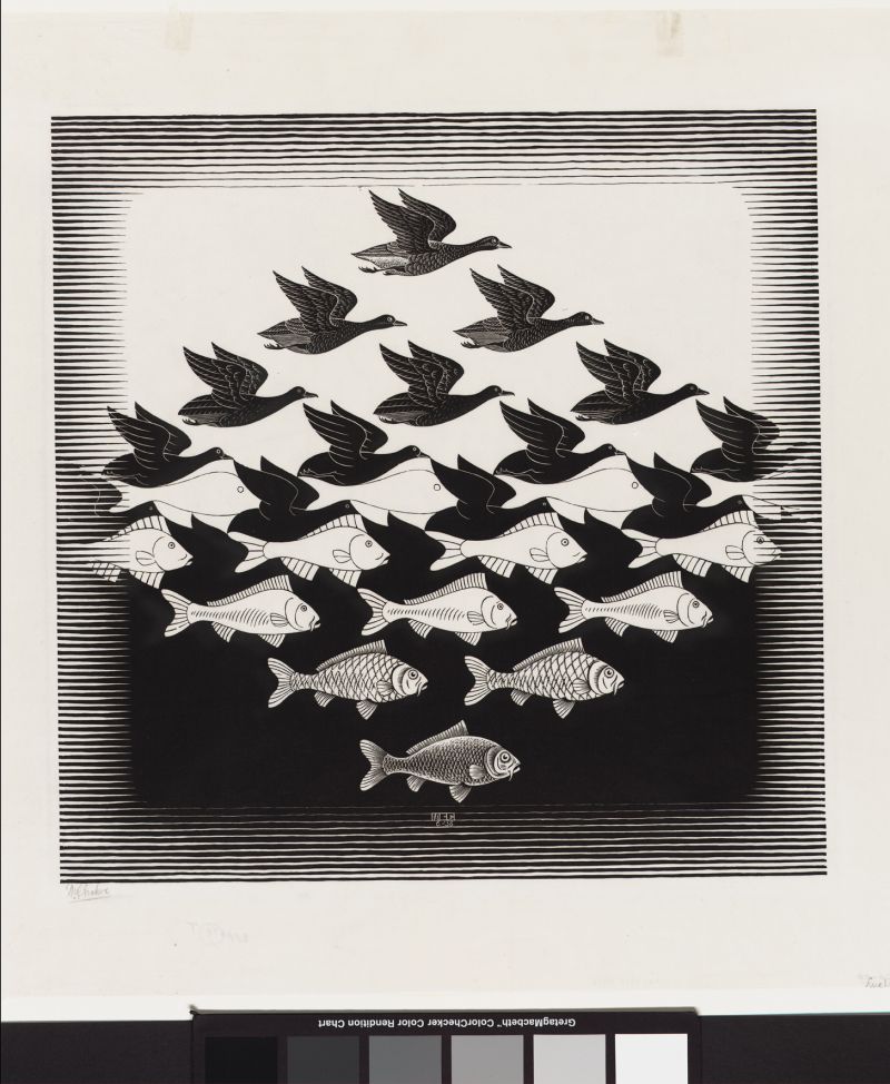 Obra do artista holandês Maurits Cornelis Escher: exposição pode vir a Curitiba em 2013 | Reprodução