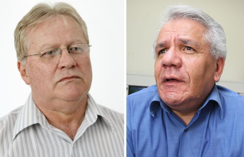 Rubens Bohlen e Ivan Ravedutti, candidatos à presidência no pleito paranista | Antonio More / Ivan Revedutti / Gazeta do Povo