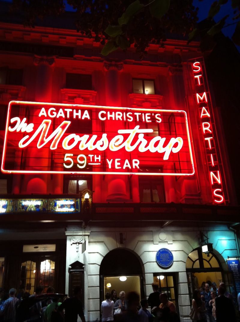 Fachada do Teatro St Martins, em Londres, que apresenta sessões de A Ratoeira há quase seis décadas: mistério que bateu recorde mundial | Divulgação