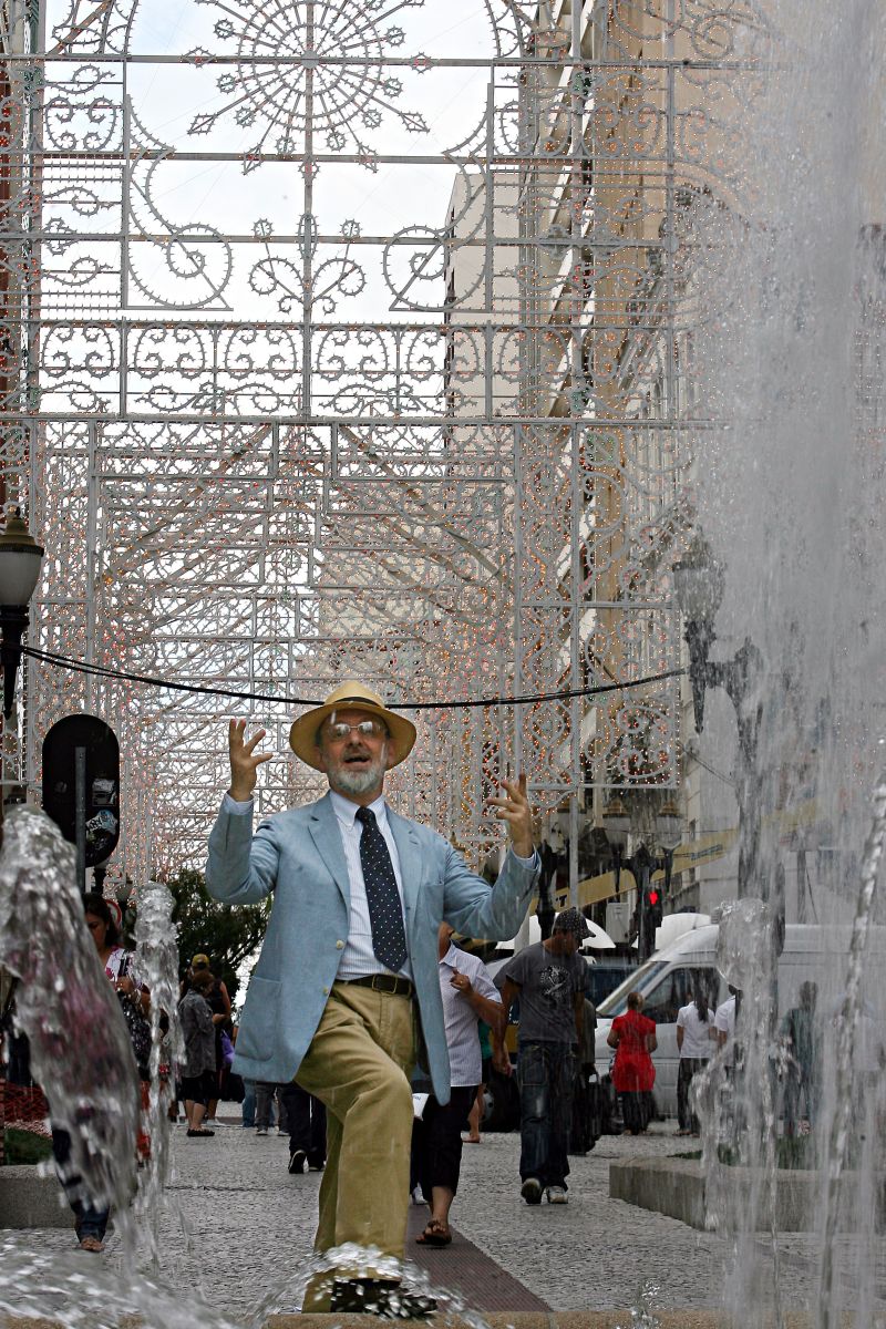 Valerio Festi, artista italiano responsável por grandes criações | Felipe Rosa/Gazeta do Povo