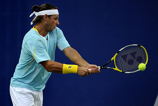 O argentino David Nalbandian confirmou presença no Brasil Open | PEDRO UGARTE/AFP