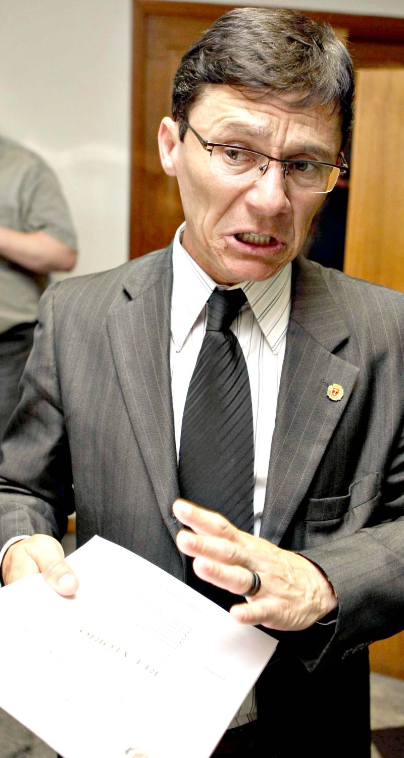 Nós já vimos no Conselho de Ética e em outros momentos que a maioria demonstra apoio incondicional ao presidente. A Câmara, nesse caso, é inoperante e vai continuar sendo. Pedro Paulo, vereador do PT | Ivonaldo Alexandre/ Gazeta do Povo