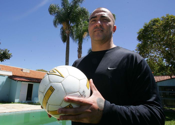 Ex-zagueiro e capitão do Atlético de 2001 Nem estará na partida comemorativa dos dez anos do Brasileiro atleticano | Ivonaldo Alexandre / Gazeta do Povo