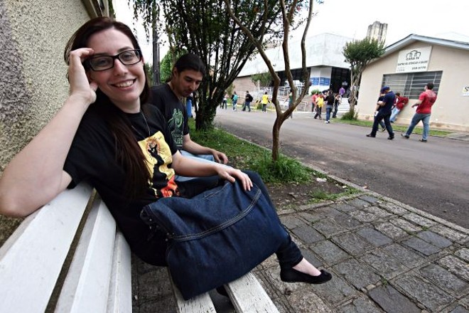 Sarah Buziquia veio de Mato Grosso do Sul em 2008 e agora concorre a uma vaga na UFPR | 