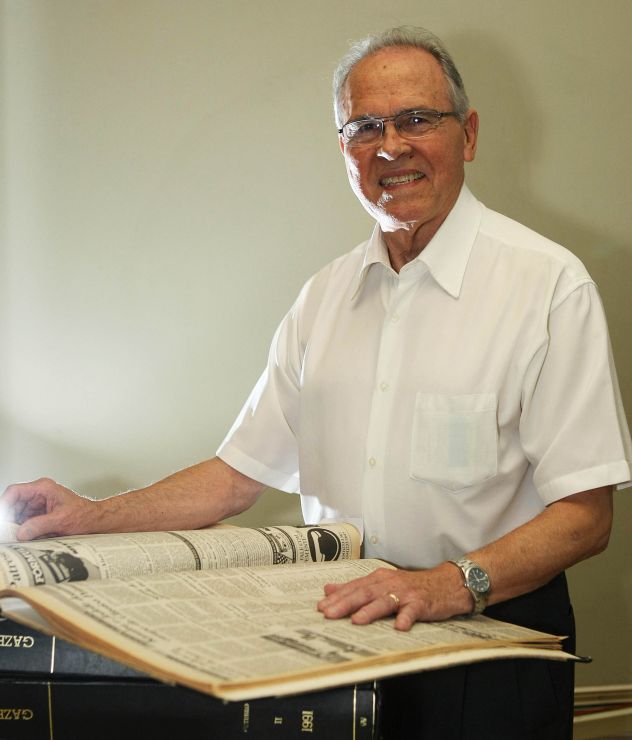 Osny Preuss participou dos
desfiles dos calouros quando foi aprovado em Medicina | Ivonaldo Alexandre/Gazeta do Povo