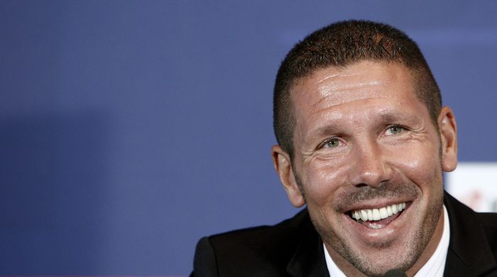 Simeone promete um time aguerrido no Atletico de Madrid. Primeiro jogo do técnico será dia 7 de janeiro, contra o Málaga | Ballesteros/ EFE