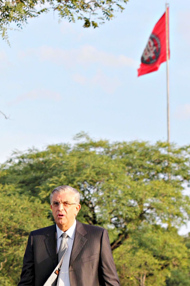 Mario Celso Petraglia chega ao CT do Caju para dar início oficialmente a um novo mandato à frente do Furacão: promessa de futebol cada vez mais forte | WalterAlves/ Arquivo/ Gazeta do Povo
