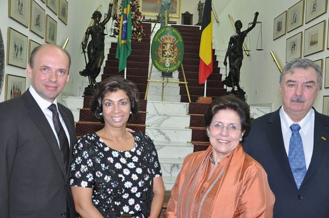 CHEVALIER DE LORDRE DE LA COURONNE- Em prestigiadíssimo evento, João Casillo, cônsul honorário da Bélgica, recebeu o título de