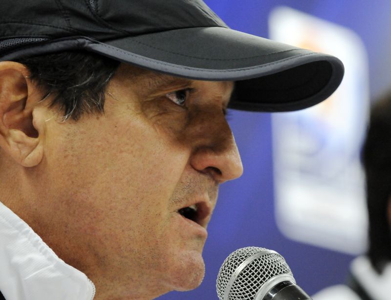 Muricy Ramalho cobra melhora da defesa do Santos para a final do Mundial | AFP