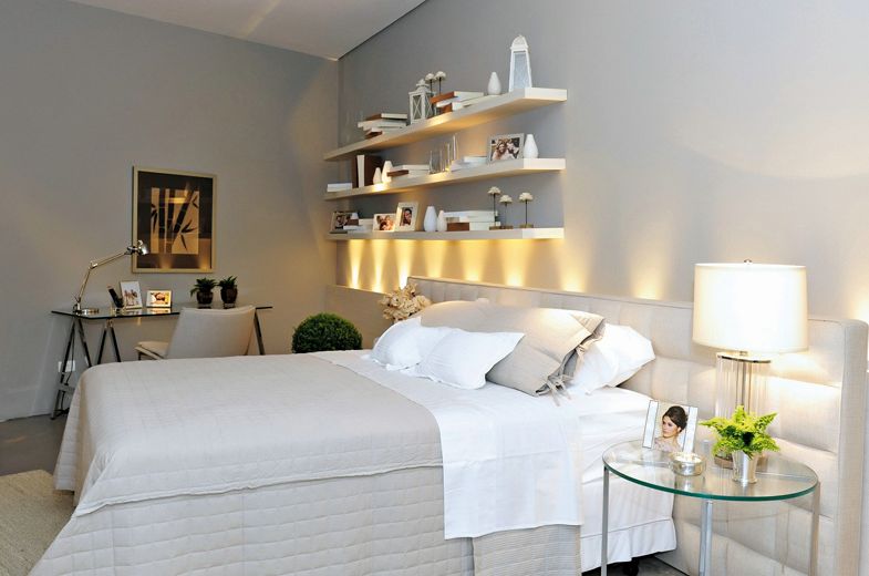 Quarto do casal é um dos ambientes do showroom da Todeschini Augusto Stresser | Divulgação/Gerson Lima