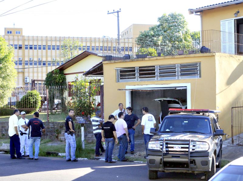 Cativeiro onde as vítimas do sequestro eram mantidas | Wesley Santos/ Folhapress