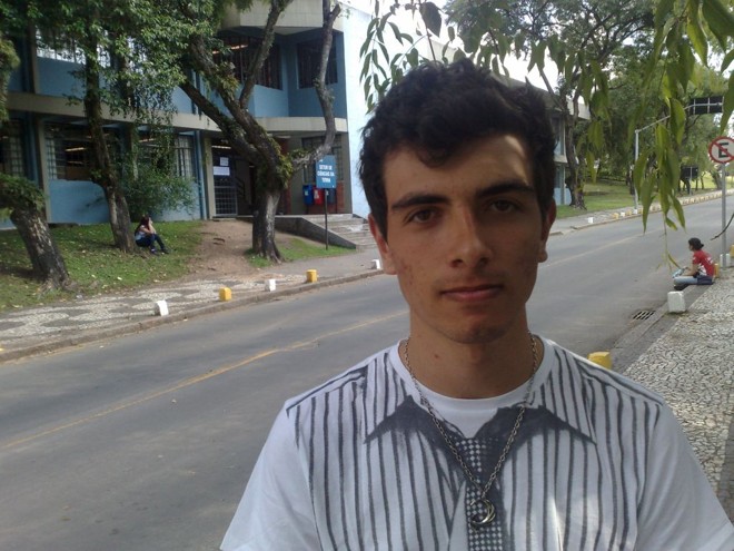 Para Rafael Borges Argenta, 18 anos, de Matelândia, a única questão um pouco mais difícil foi a relacionada à Lei da Ficha Limpa |