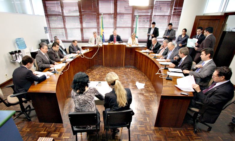 Reunião da CCJ: emendas foram aprovadas em grupos para agilizar a votação | Nani Gois/ Alep