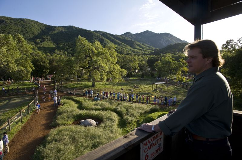 Benjamin (Damon) divide-se entre problemas familiares e a administração de um zoológico comprado após a morte da esposa | Divulgação