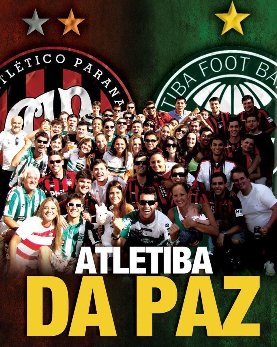 Mensagem de paz publicada nos fóruns de torcedores do Atlético e Coritiba | Reprodução
