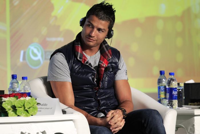 Cristiano Ronaldo na conferência em Dubai: Liga Espanhola permite aos jogadores mostrarem sua técnica e habilidade | Reuters