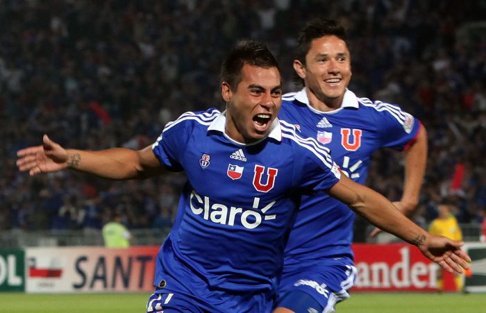 Eduardo Vargas, atacante do Universidad de Chile, será o reforço do Napoli para 2012 | Felipe Trueba/ EFE