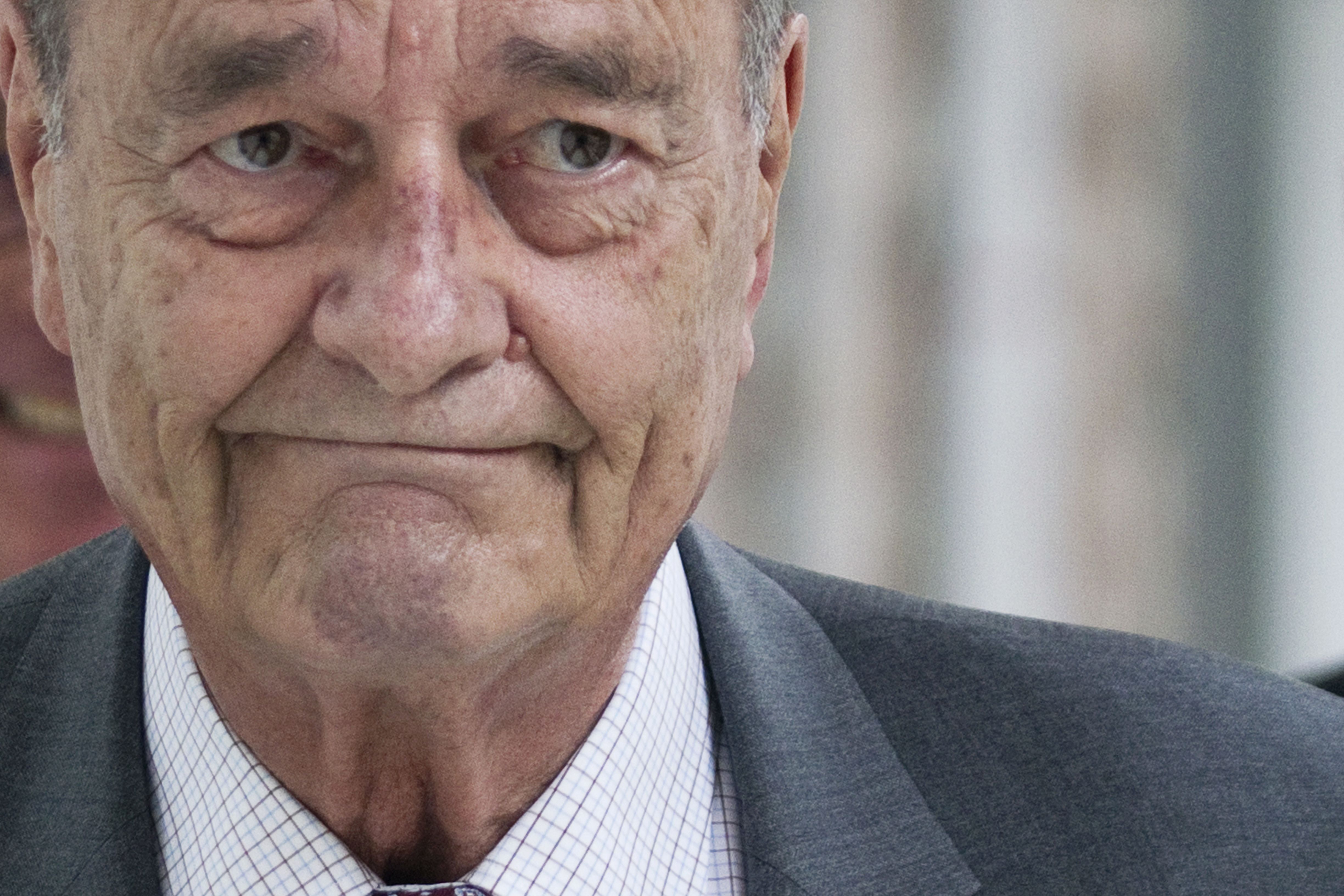 Imagem feita no dia 6 de junho de 2011 do ex-presidente francês Jacques Chirac | AFP PHOTO JOEL SAGET