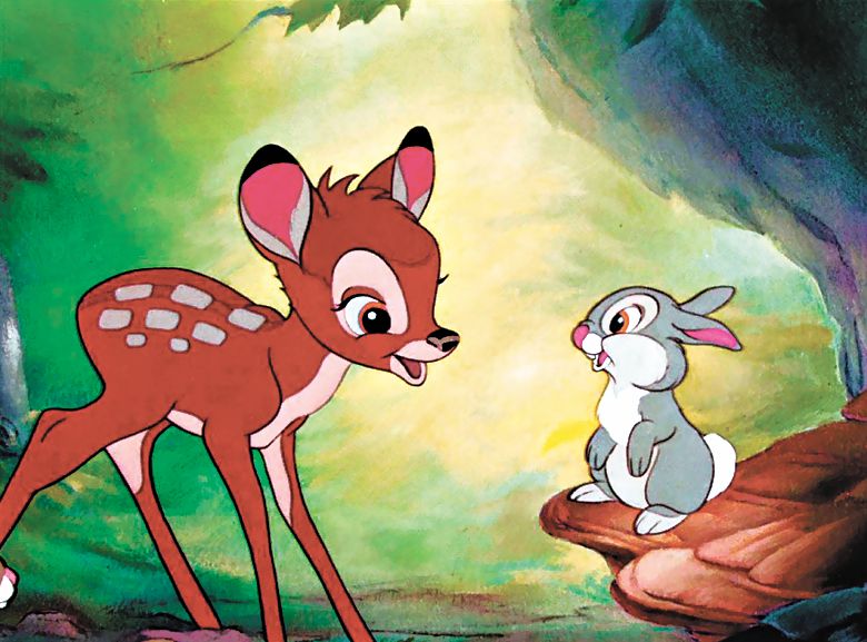 Cena do filme "Bambi" | Divulgação