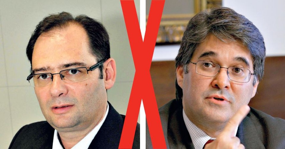 Edson Casagrande, secretário para Assuntos Estratégicos, eLuiz Eduardo Sebastiani, secretário estadual da Administração | Osvaldo Ribeiro/Divulgação e Hugo Harada/Gazeta do Povo
