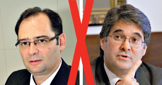 Edson Casagrande, secretário para Assuntos Estratégicos, eLuiz Eduardo Sebastiani, secretário estadual da Administração | Osvaldo Ribeiro/Divulgação e Hugo Harada/Gazeta do Povo
