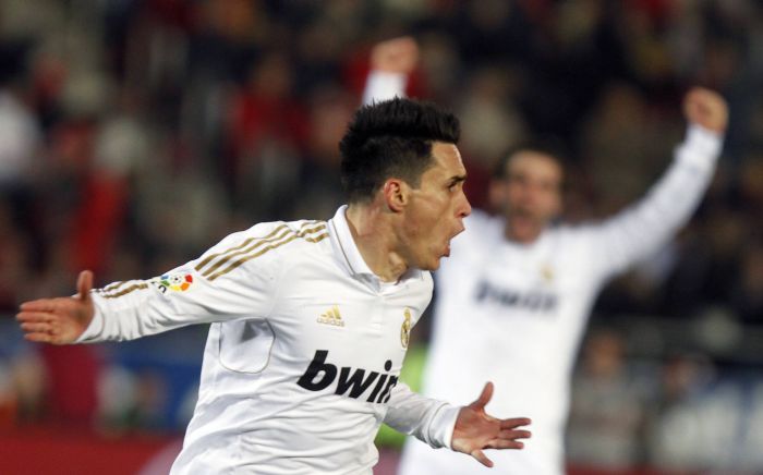 Jose Callejon marcou o gol de virada do Real e deu folga à equipe madrilenha na liderança | Stringer/Reuters