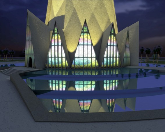 Imagem do projeto da Catedral de Maringá | Divulgação