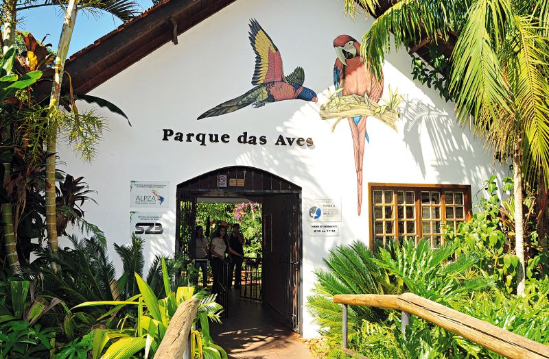 Parque das Aves: reconhecimento da World Association of Zoos and Aquariums pelas instalações e excelência em manejo | Fotos: Marcos Labanca/ Gazeta do Povo