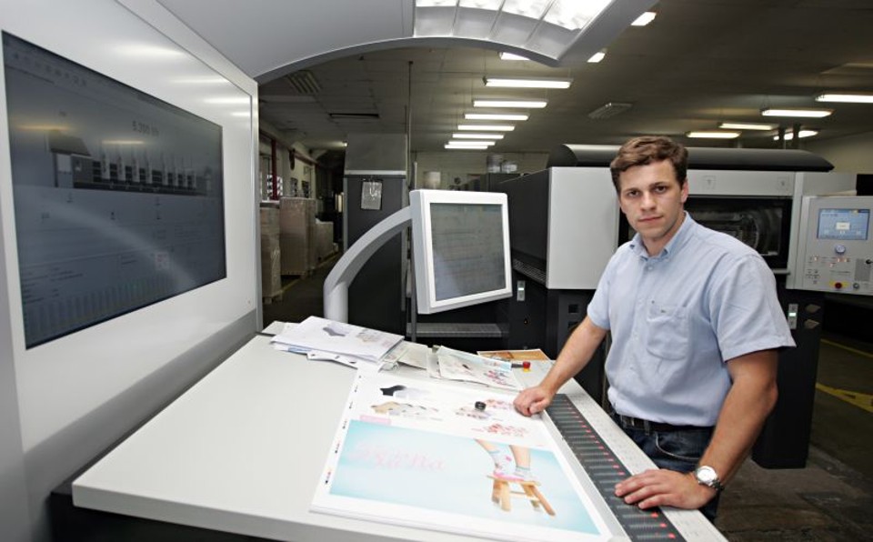 Itajiba Fortunato Jr, diretor-presidente da gráfica Tuicial, toca a empresa fundada pelo pai. Investiu R$ 500 milhões em novos equipamentos e quer uma área maior, com o dobro do tamanho da atual | Christian Rizzi/Gazeta do Povo