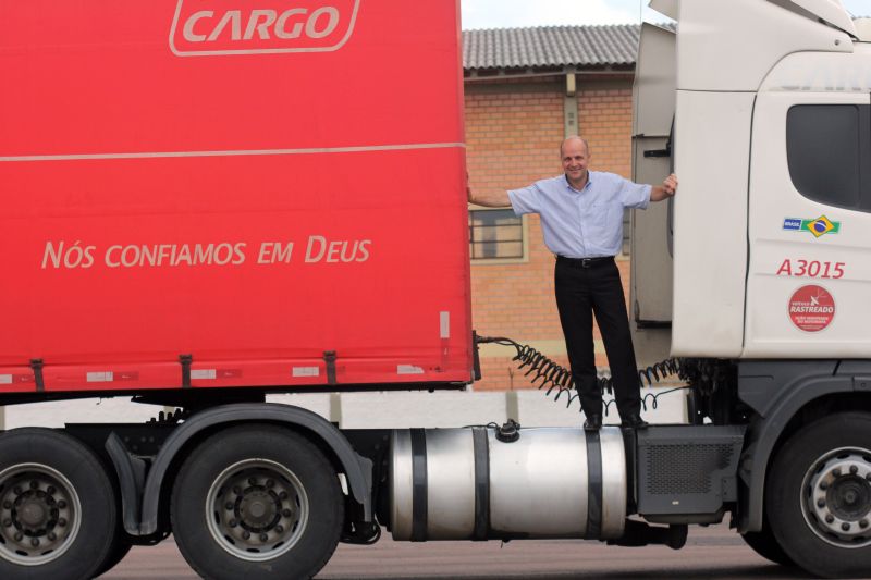Na empresa de Markenson, condutor flutuante substitui colega que concluiu a jornada de trabalho sem chegar ao destino | Walter Alves/Gazeta do Povo