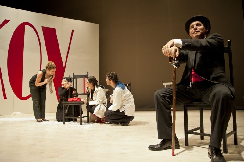 Eclipse é o novo trabalho do Galpão, que encerra a trilogia russa do grupo | Bianca Aun/Divulgação