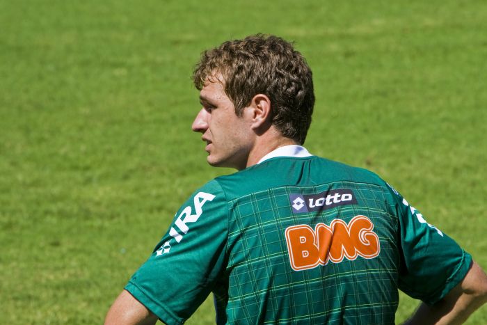O lateral-direito Jackson marcou um gol na vitória alviverde sobre o Iraty e terá nova chance de começar jogando nesta quarta-feira | Antonio Costa/Gazeta do Povo