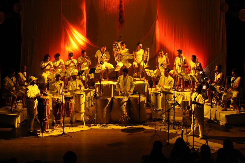 A big band Orkestra Rumpilezz se baseia nos ritmos afro-brasileiros | Patrícia Carmo/Divulgação