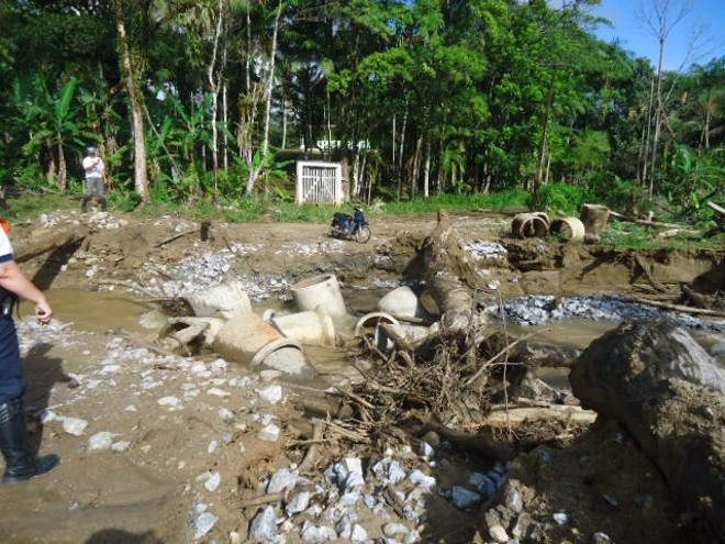Chuva afetou também o abastecimento do manancial Santa Cruz |
