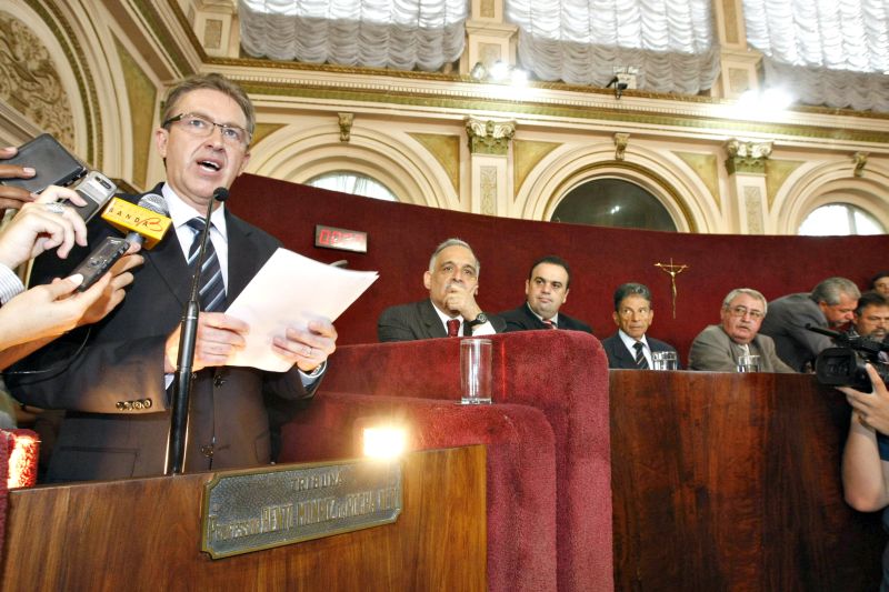 Ducci e a Câmara: amigos para sempre. | Marcelo Elias/Gazeta do Povo