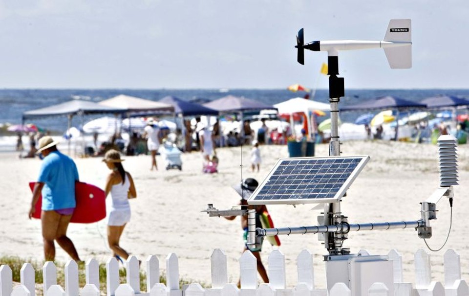 Litoral ganha estação climática móvel Equipamento em Caiobá: atualização do clima em tempo real no site do Simepar |