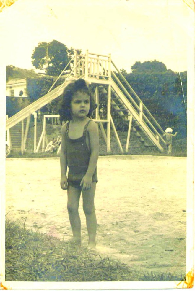 Dilma na infância: retrato