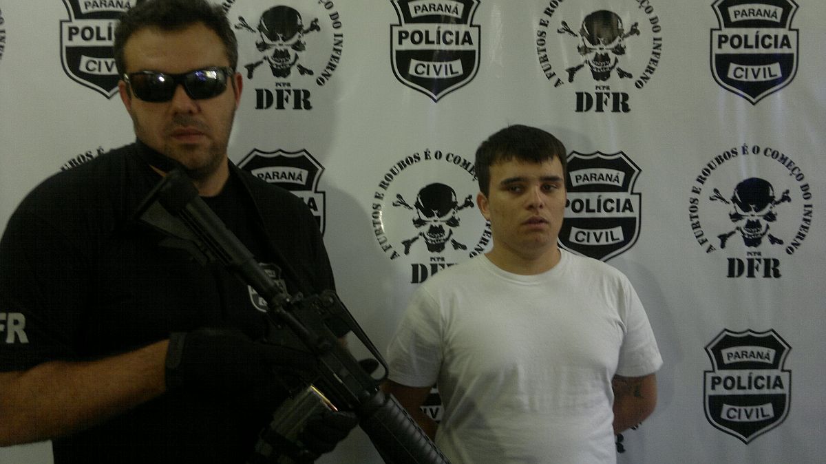 O suspeito é de Joinville, onde existe uma das primeiras fábricas de caixa eletrônico do país. Para a Polícia Civil do Paraná isso pode ter colaborado para a existência de quadrilhas na região | Heliberton Cesca / Gazeta do Povo