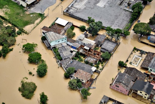 Belo Horizonte sob as águas que colocaram mais 20 cidades mineiras em situação crítica pelo risco de deslizamentos | Amadeu Barbosa/Hoje em Dia