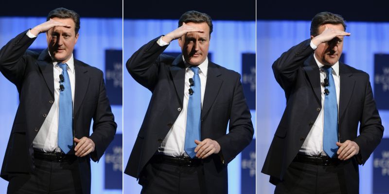 Representante do segundo centro financeiro mundial, Cameron disse que taxar as transações financeiras seria insano | Fabrice Coffrini/AFP