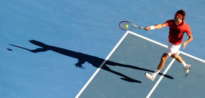 Suíço vence Juan Martín Del Potro em seu milésimo jogo na carreira e tem clássico pela frente no Aberto da Austrália | Torsten Blackwood/ AFP