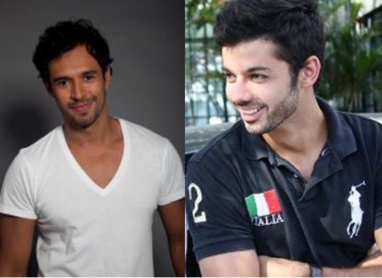 Os atores Fábio Bianchini (à esquerda) e Felippe Luhan | Arquivo pessoal