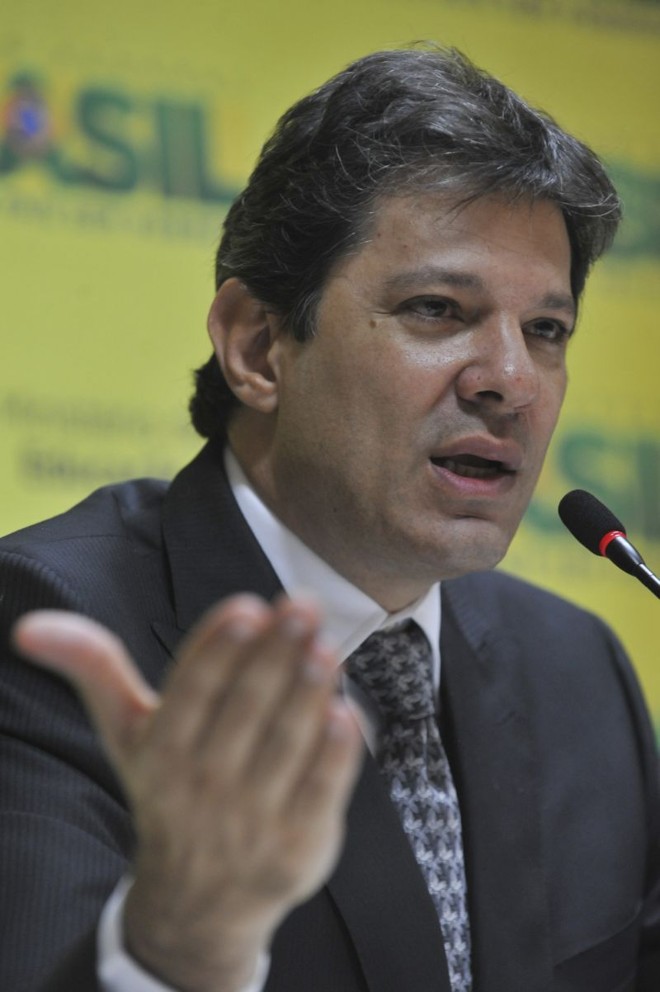 Fernando Haddad, ex-ministro da Educação e pré-candidato à prefeitura de São Paulo |