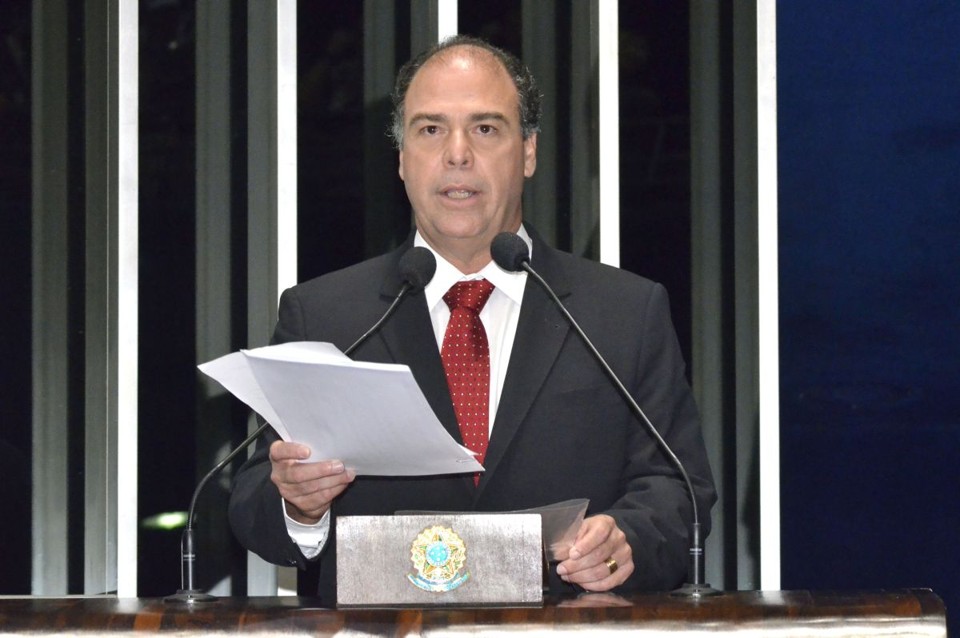 O ministro Fernando Bezerra fez um discurso inicial e respondeu a questionamentos dos paralamentares | Waldemir Barreto/Agência Senado