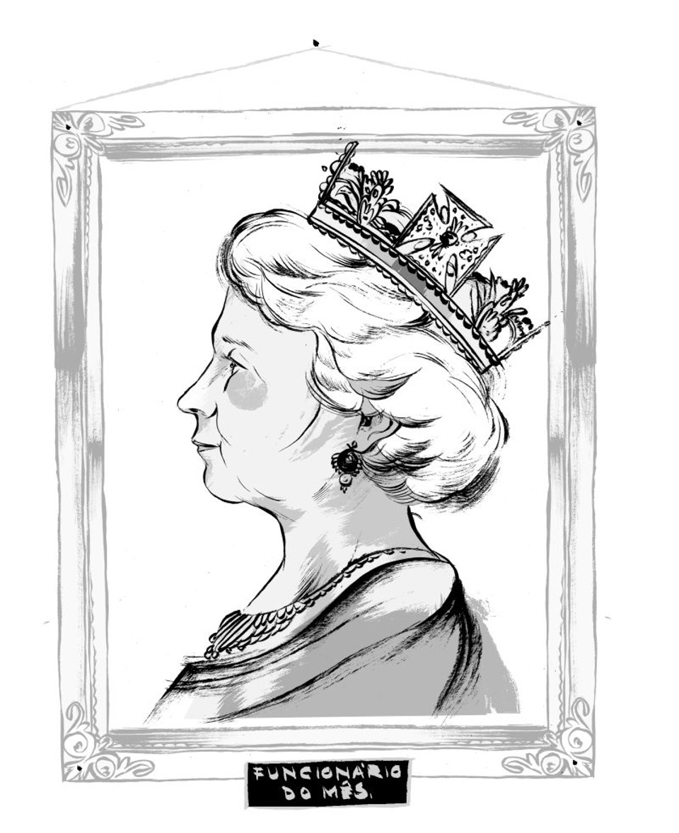 A rainha bate cartão há 60 anos | Felipe Lima