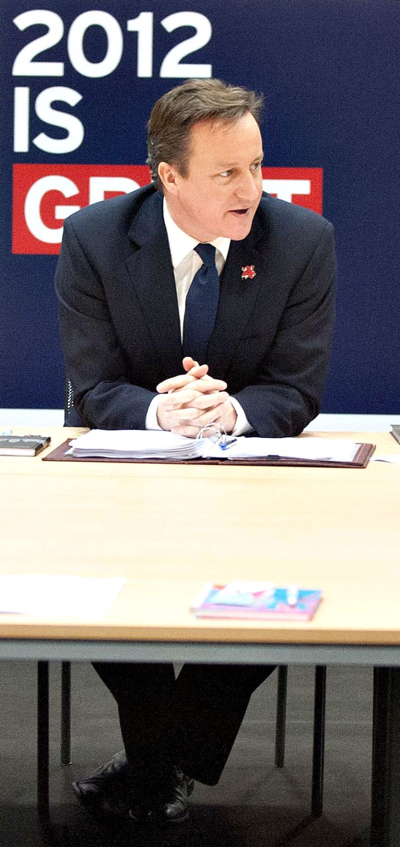 Aposta do premiê Cameron é de que escoceses optem pelo não | Glenn Copus/AFP