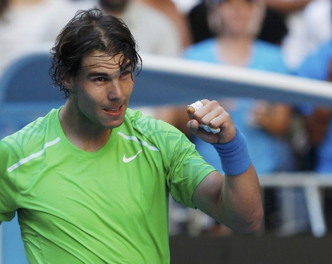 Nadal também venceu por 3 sets a 0 na estreia. O adversário foi o norte-americano Alex Kuznetsov | 