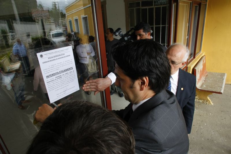 Santa Casa de Colombo é interditada pelo Conselho Regional de Medicina | Aniele Nascimento / Agência de Noticias Gazeta do Povo