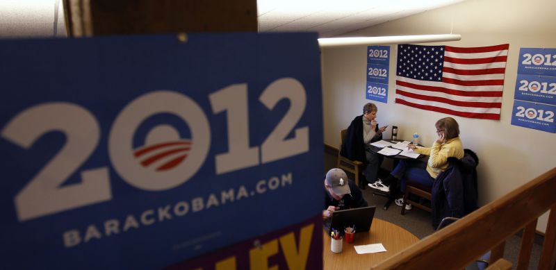 Cerca de 120 mil eleitores se reunirão em assembleias em escolas, residências e prédios públicos para votar naquele que consideram o mais apto a enfrentar o presidente Barack Obama na disputa pela Casa Branca | REUTERS/Jeff Haynes